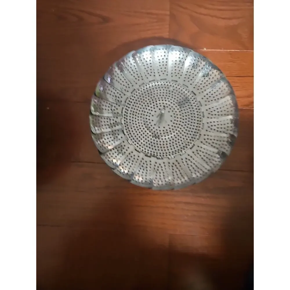 Vintage Cook Time Colander Stainless Steel 11